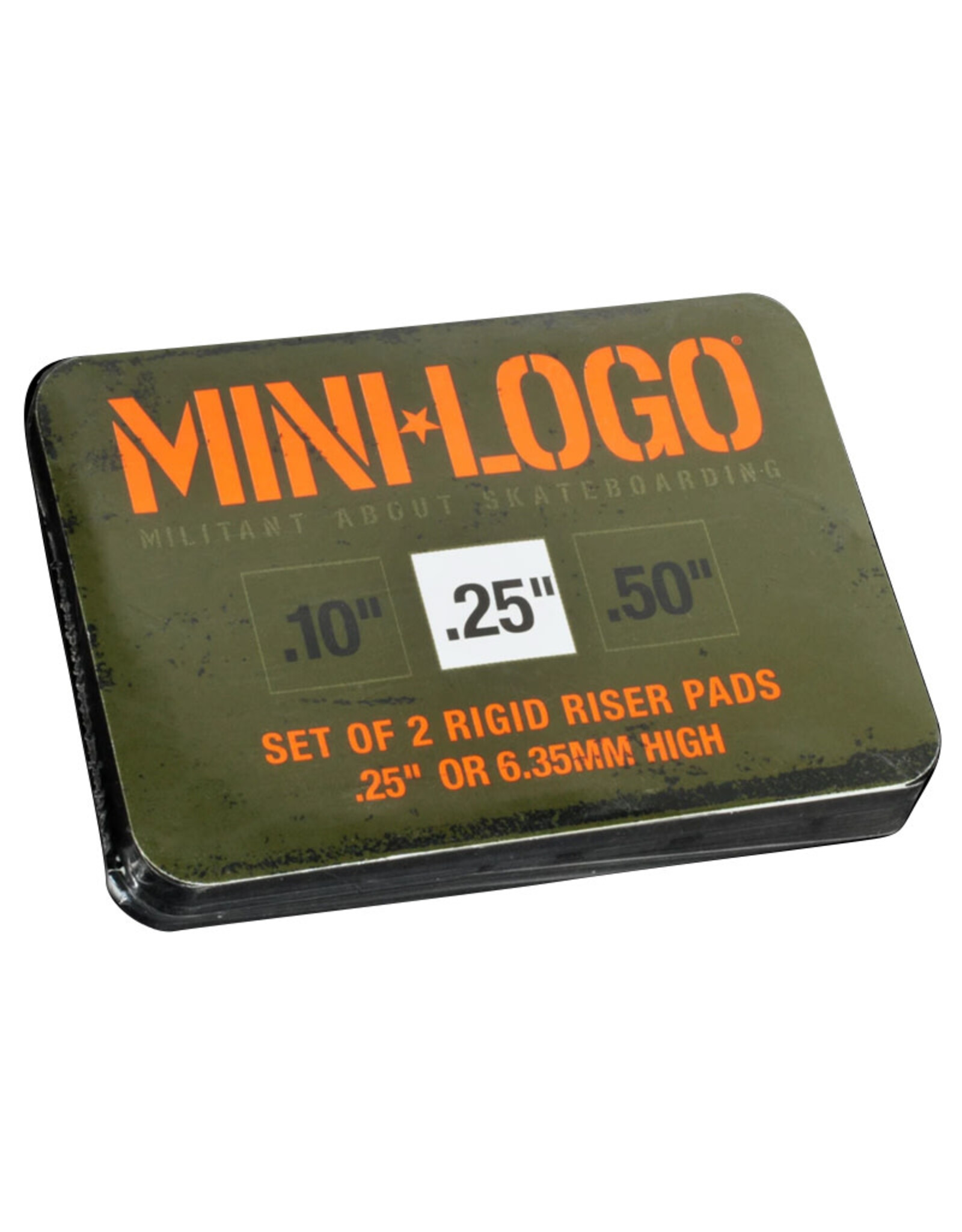 Mini Logo Mini Logo Rigid Risers (Black/0.25")