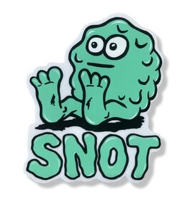 Snot Snot Sticker Booger Logo (7.5")