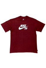 Nike SB Nike SB Tee Loose Fit HBR S/S (Burgundy/White)