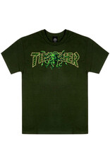 Thrasher Thrasher Tee Mens Medusa S/S (Forest Green)