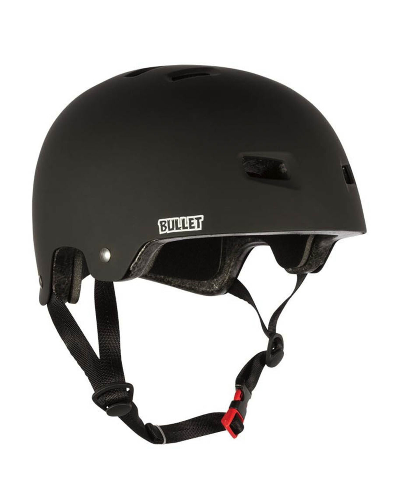 Bullet Safety Gear Bullet Deluxe Helmet (Matte Black)