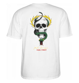 Powell Peralta Powell Peralta Tee Mike McGill Skull And Snake S/S (White)