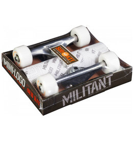 Mini Logo Mini Logo Skateboard Component Kit (8.0 Mini Logo Trucks, Mini Logo Grip, Mini Logo Hardware, Mini Logo Bearings, Mini Logo Wheels)