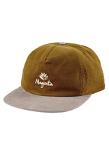 Magenta Magenta Hat Natural Cord Strapback (Brown)