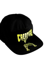Creature Creature Hat Rolling In The Grave Unstructured Mid Snapback (Black)