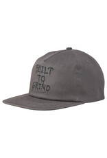 Independent Independent Hat Vandal Unstructured Mid Profile Snapback (Charcoal)