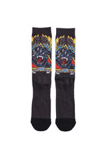 Santa Cruz Santa Cruz Socks Natas Screaming Panther Dress Crew (Black)