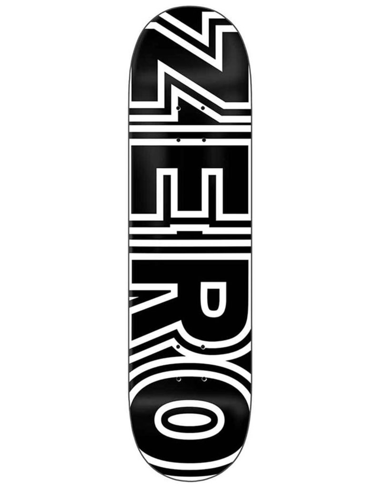 Zero Skateboards Zero Deck Team Logo Bold Classic (8.5)