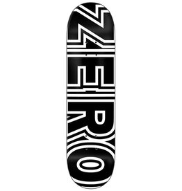 Zero Skateboards Zero Deck Team Logo Bold Classic (8.5)