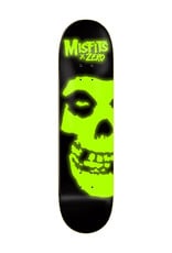 Zero Skateboards Zero Deck X Misfits Fiend Skull Glow (8.25)