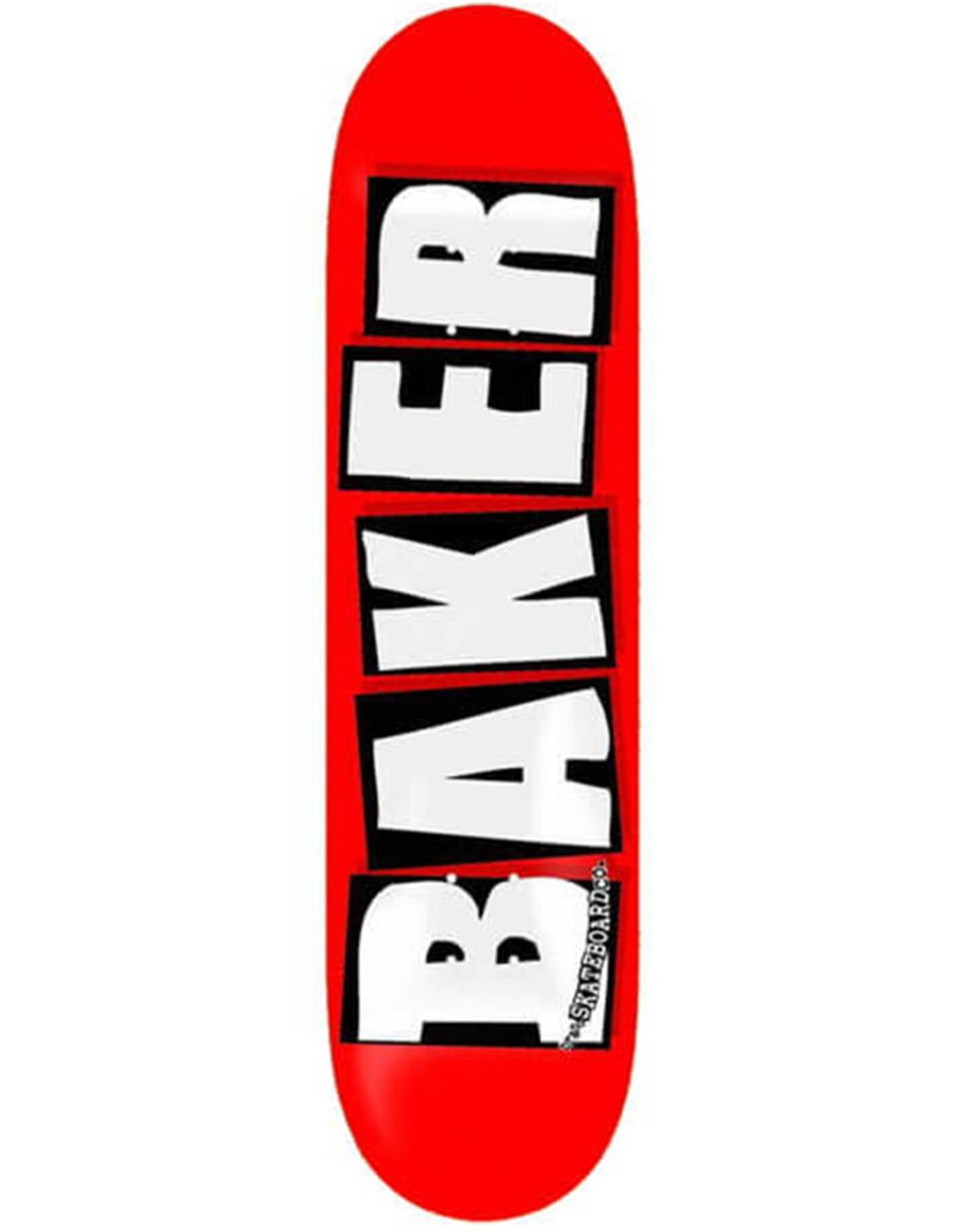 Baker Baker Deck Team Brand Logo Red/Black/White (8.25)