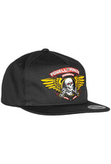 Powell Peralta Powell Peralta Hat Winged Ripper Snapback (Black)