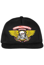 Powell Peralta Powell Peralta Hat Winged Ripper Snapback (Black)