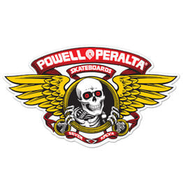 Powell Peralta Powell Peralta Sticker Winged Ripper Red (5")