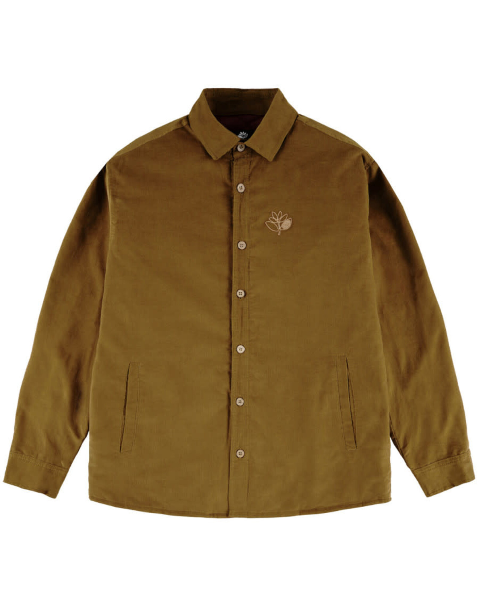 Magenta Magenta Overshirt Rover Cord (Brown)