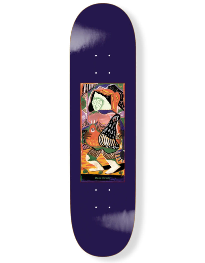 Polar Deck Dane Brady Pigeons Purple (8.5) - Stix SGV