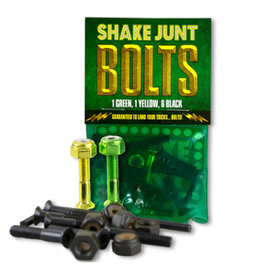 Shake Junt Shake Junt Hardware Bag O' Bolts Green/Yellow/Black (1" Allen)