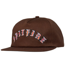 Spitfire Spitfire Hat Old E Arch Snapback (Brown)