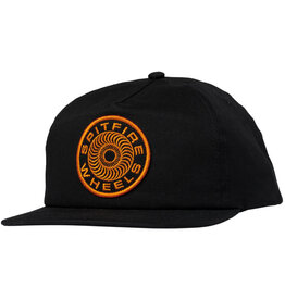 Spitfire Spitfire Hat Classic 87 Swirl Patch Snapback (Black/Orange)