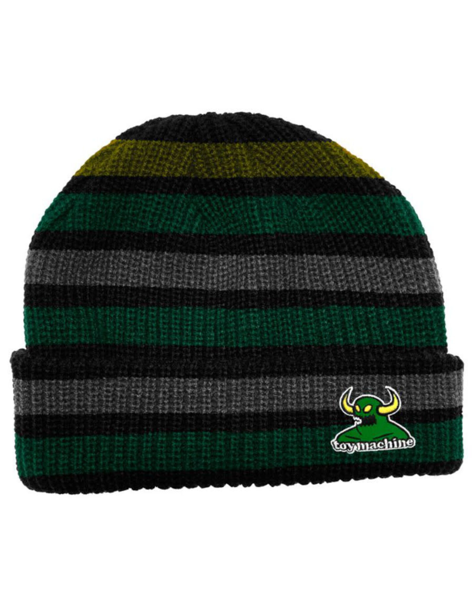 Toy Machine Toy Machine Beanie Monster Multi Stripe Cuff (Forest)