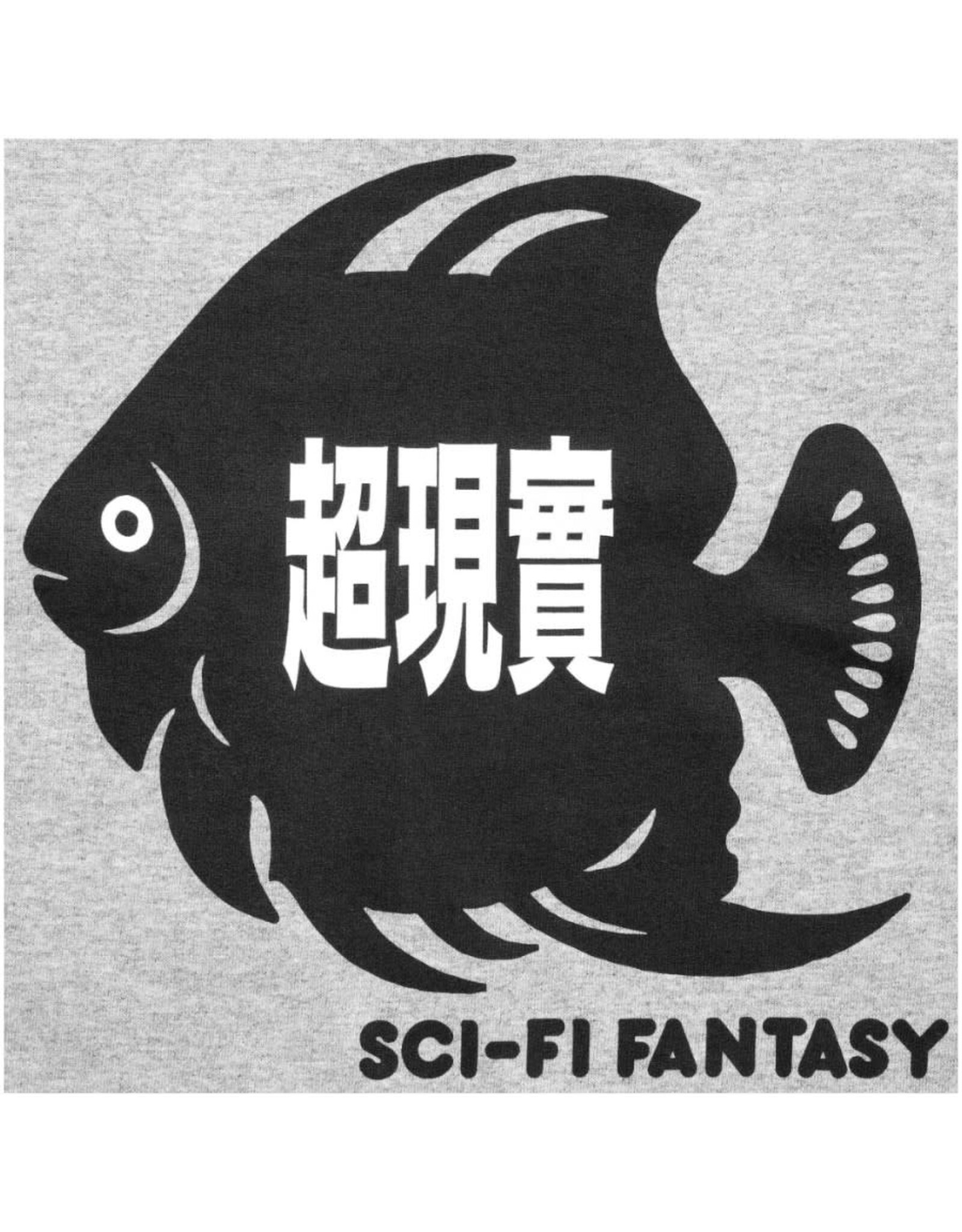 Sci-Fi Fantasy Sci-Fi Fantasy Tee Fish Pocket S/S (Heather Grey)