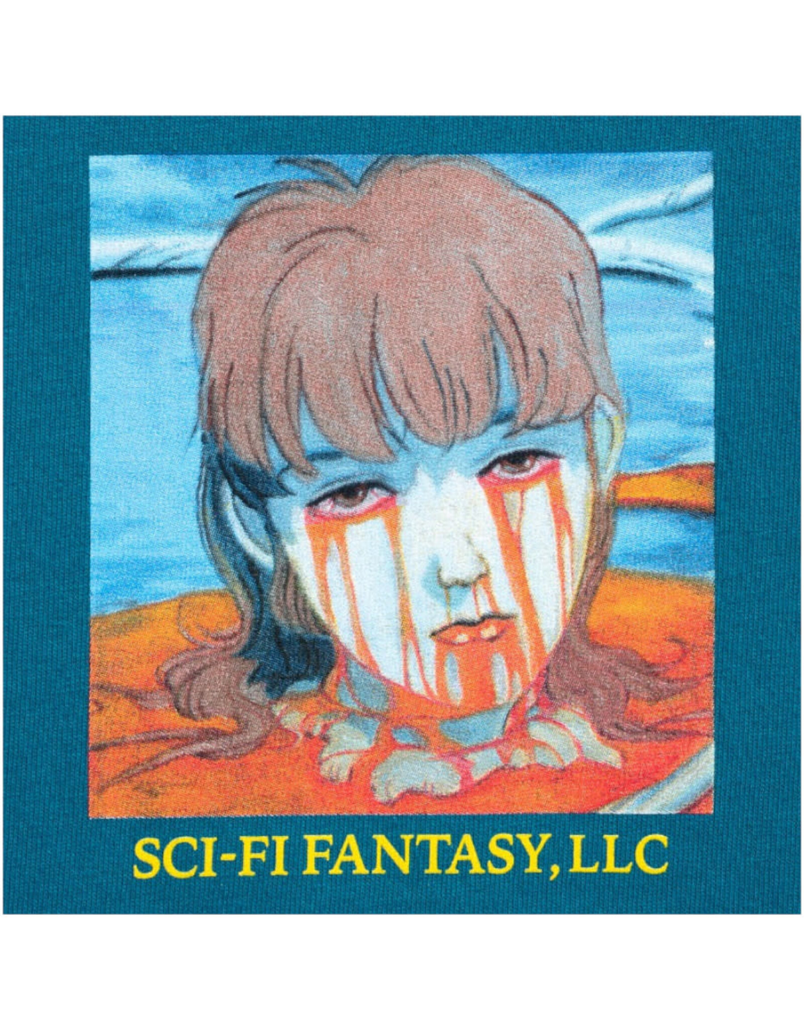 Sci-Fi Fantasy Sci-Fi Fantasy Tee Leaking Eyes S/S (Sea Blue)