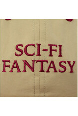 Sci-Fi Fantasy Sci-Fi Fantasy Hat Nylon Logo 6 Panel Snapback (Ember)