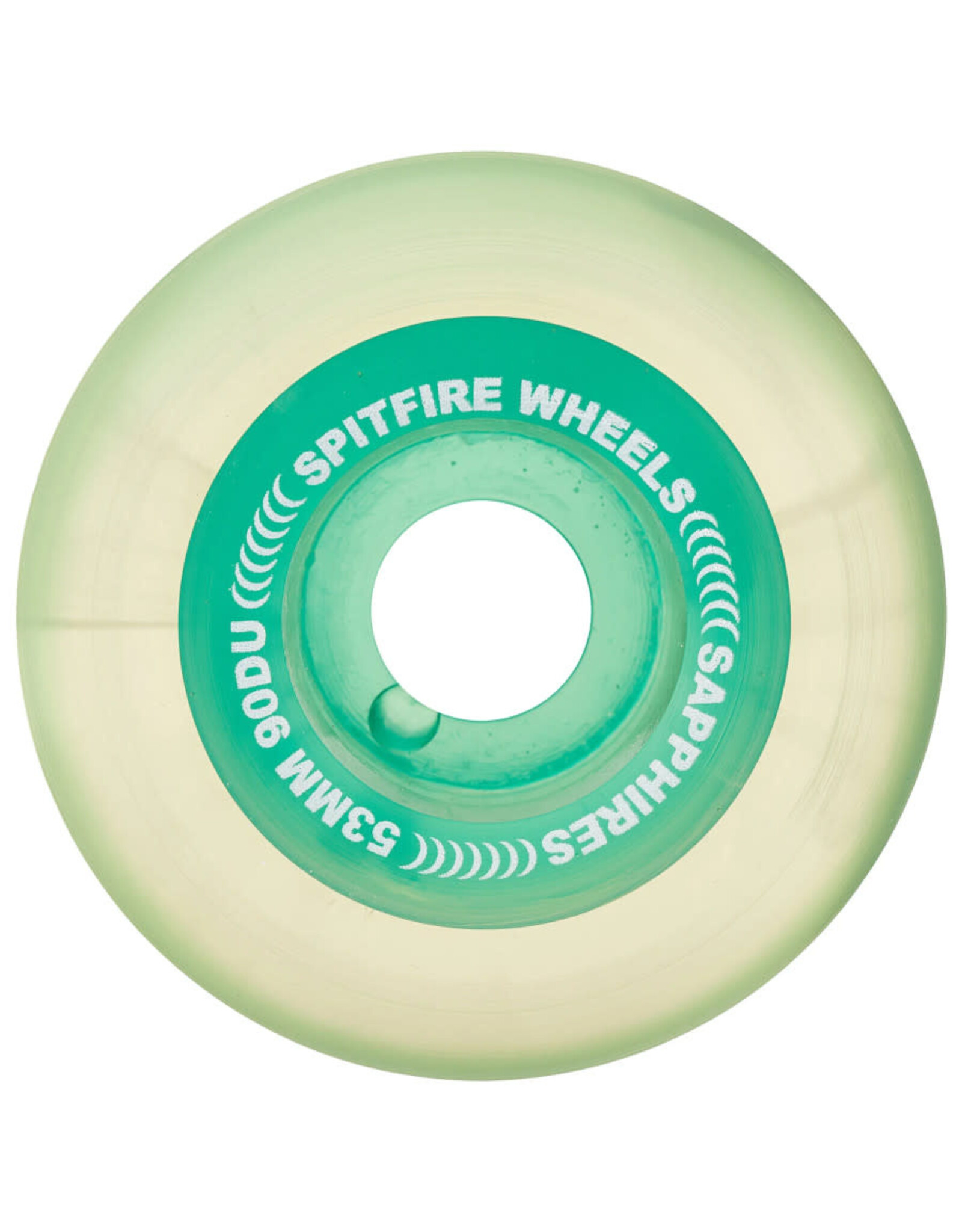 Spitfire Spitfire Wheels 90D Sapphires Radial Clear Green (53mm/90d)