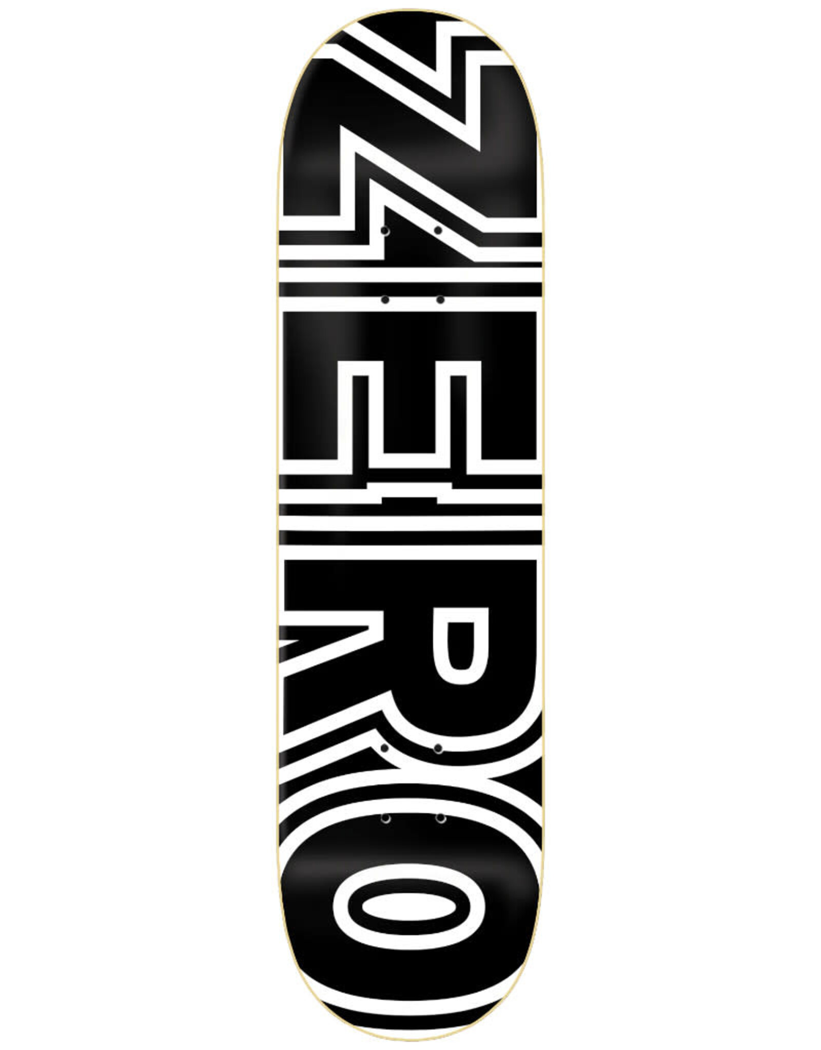 Zero Skateboards Zero Deck Team Logo Bold Classic (8.0)