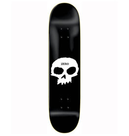 Zero Skateboards Zero Deck Team Logo Single Skull (8.25)