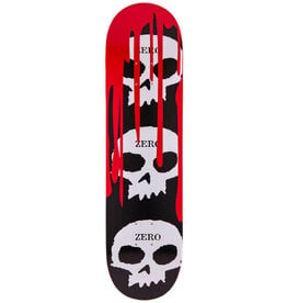 Zero Skateboards Zero Deck Team 3 Skull Blood (8.25)