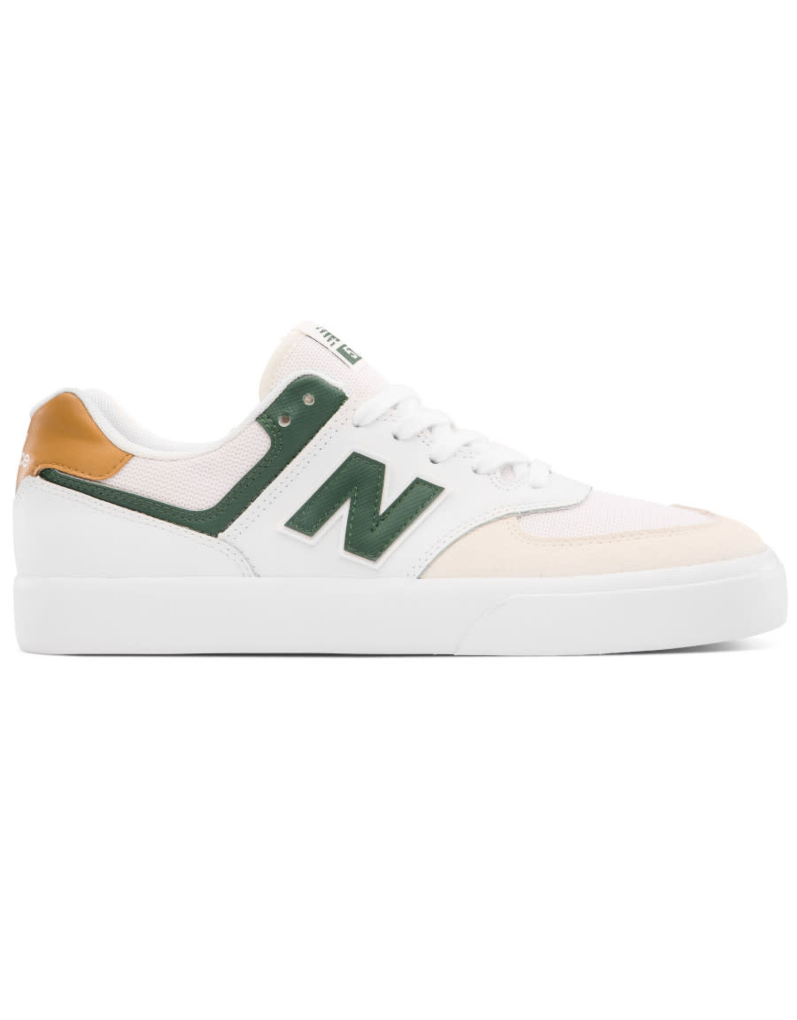 New Balance Numeric New Balance Numeric Shoe 574 Vulc (White/Nightwatch Green)