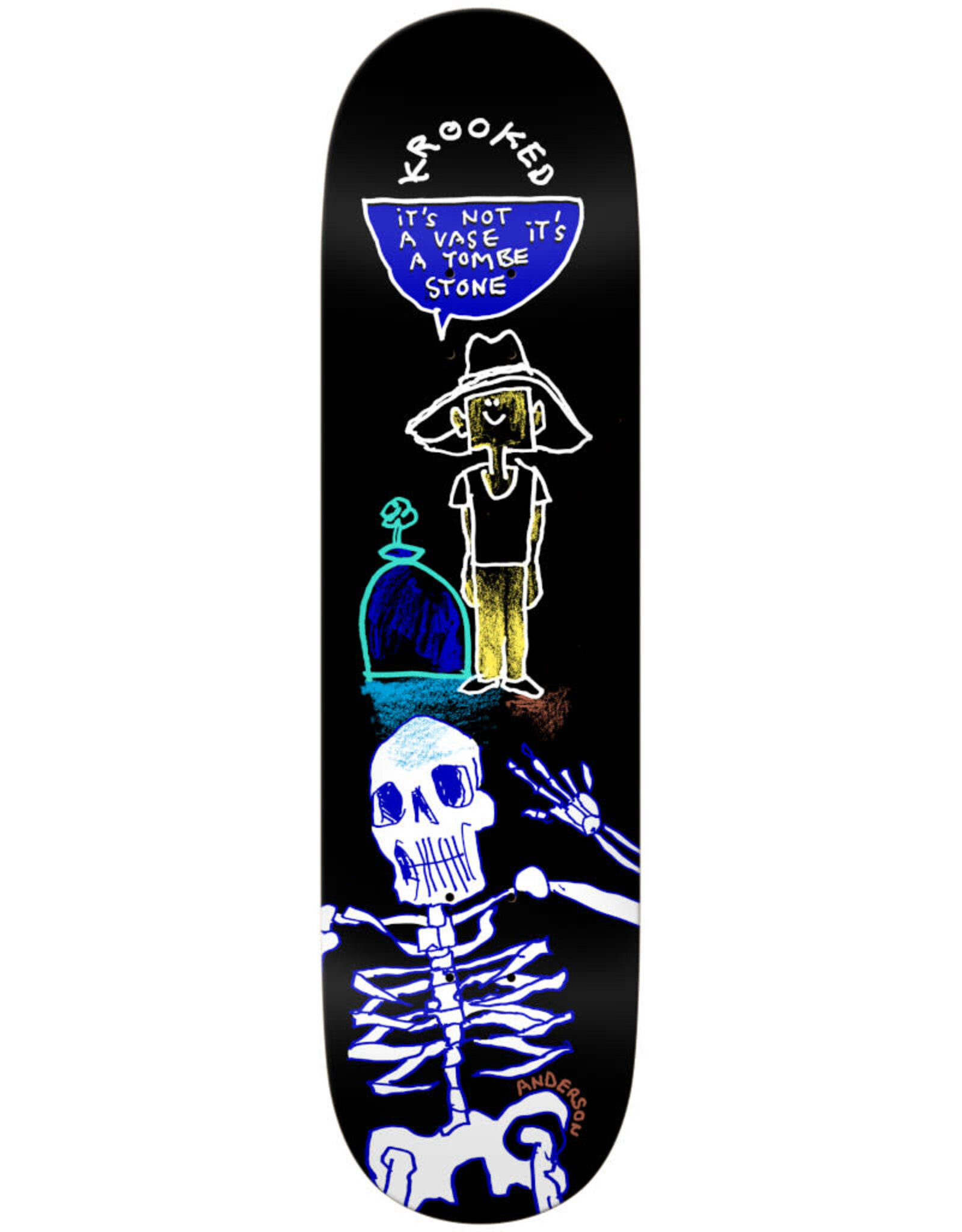 Krooked Krooked Deck Mike Anderson Manderson Tombe Stone (8.38)