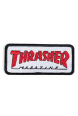 Thrasher Thrasher Patch Outlined (White/Red)