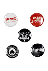 Thrasher Thrasher Buttons Logo (5 set)