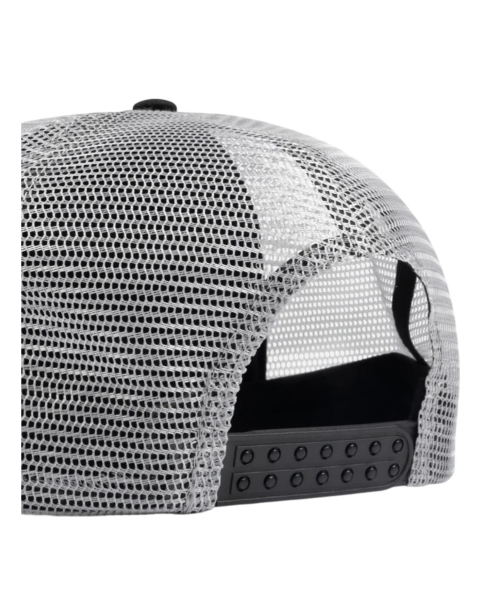 Thrasher Thrasher Hat Sk8 Goat Trucker Snapback (Black/Grey)