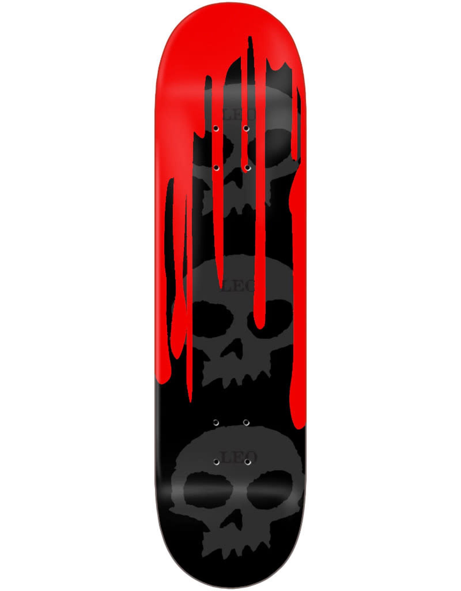Zero Skateboards Zero Deck Leo Romero Guest 3 Skull Blood (8.25)