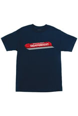 Independent Independent Tee BTG Curb Front Heavyweight S/S (Navy)