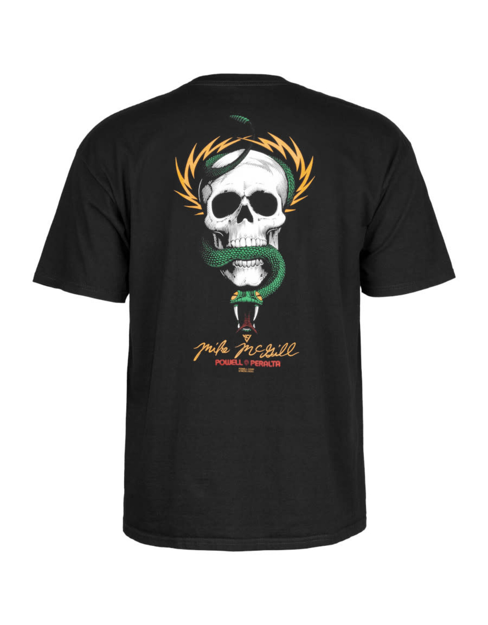 Powell Peralta Powell Peralta Tee Mike McGill Skull And Snake S/S (Black)