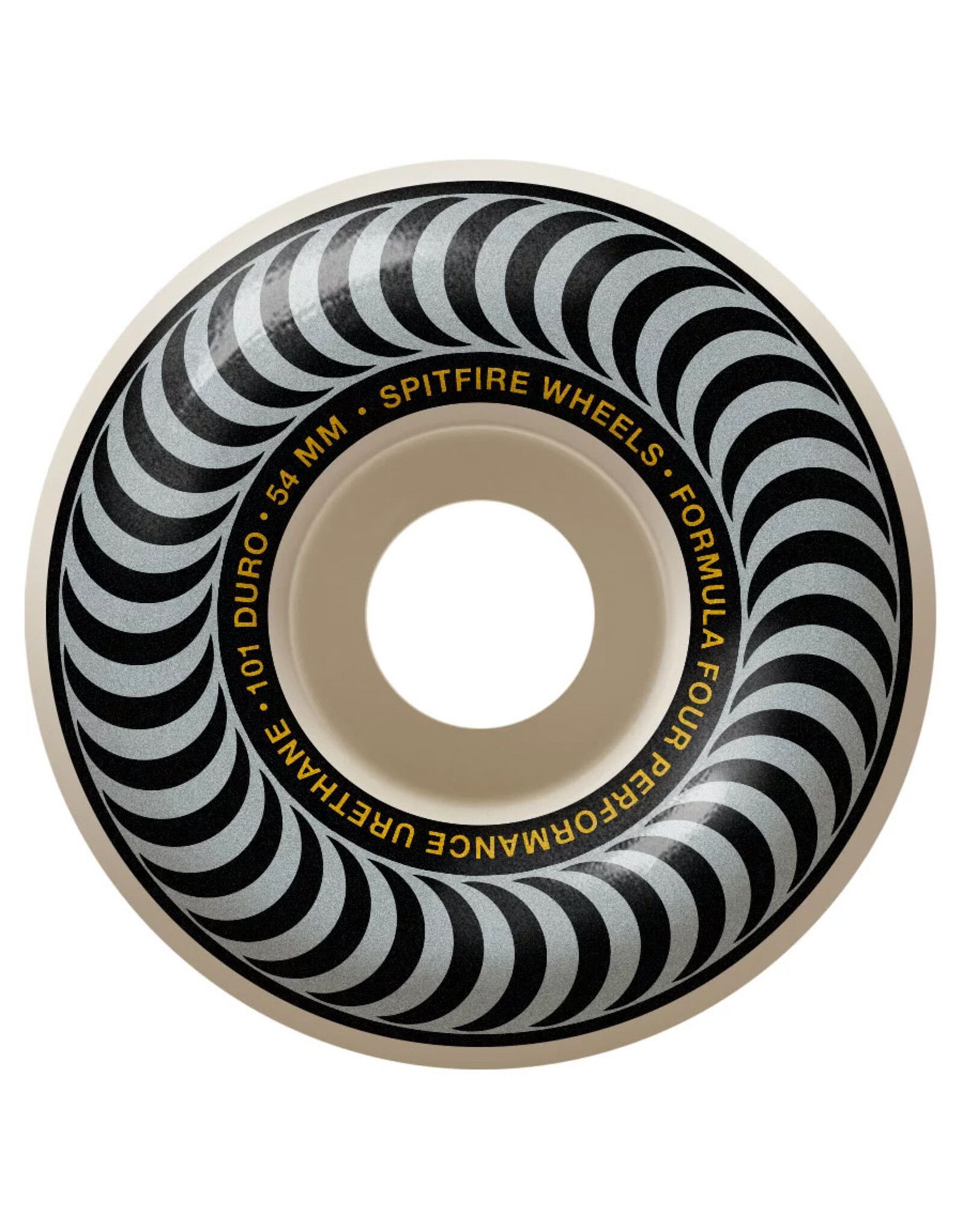 Spitfire Spitfire Wheels Formula Four Silver Classic White (54mm/101d)