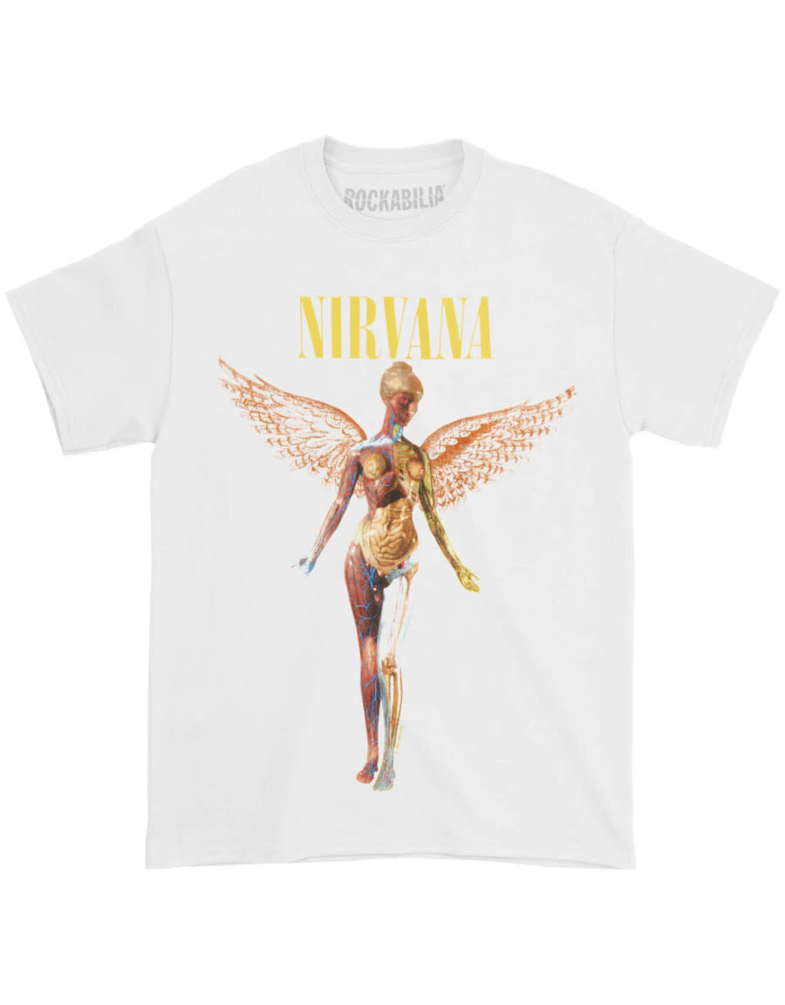 Star 500 Concert Series On Hollywood Tee Nirvana In Utero S/S (White)
