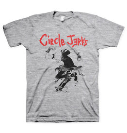 Star 500 Concert Series On Hollywood Tee Circle Jerks Skanker Logo S/S (Grey)