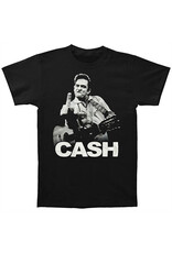 Star 500 Concert Series On Hollywood Tee Johnny Cash Finger S/S (Black)
