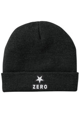 Zero Skateboards Zero Beanie Star And Army Cuff (Black)