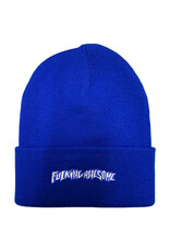 Fucking Awesome Fucking Awesome Beanie Little Stamp Embroidered Cuff (Royal)