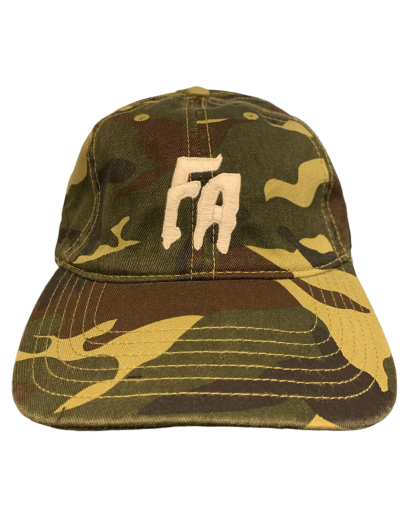 Fucking Awesome Fucking Awesome Hat Seduction Of The World 6 Panel Strapback (Washed Camo)