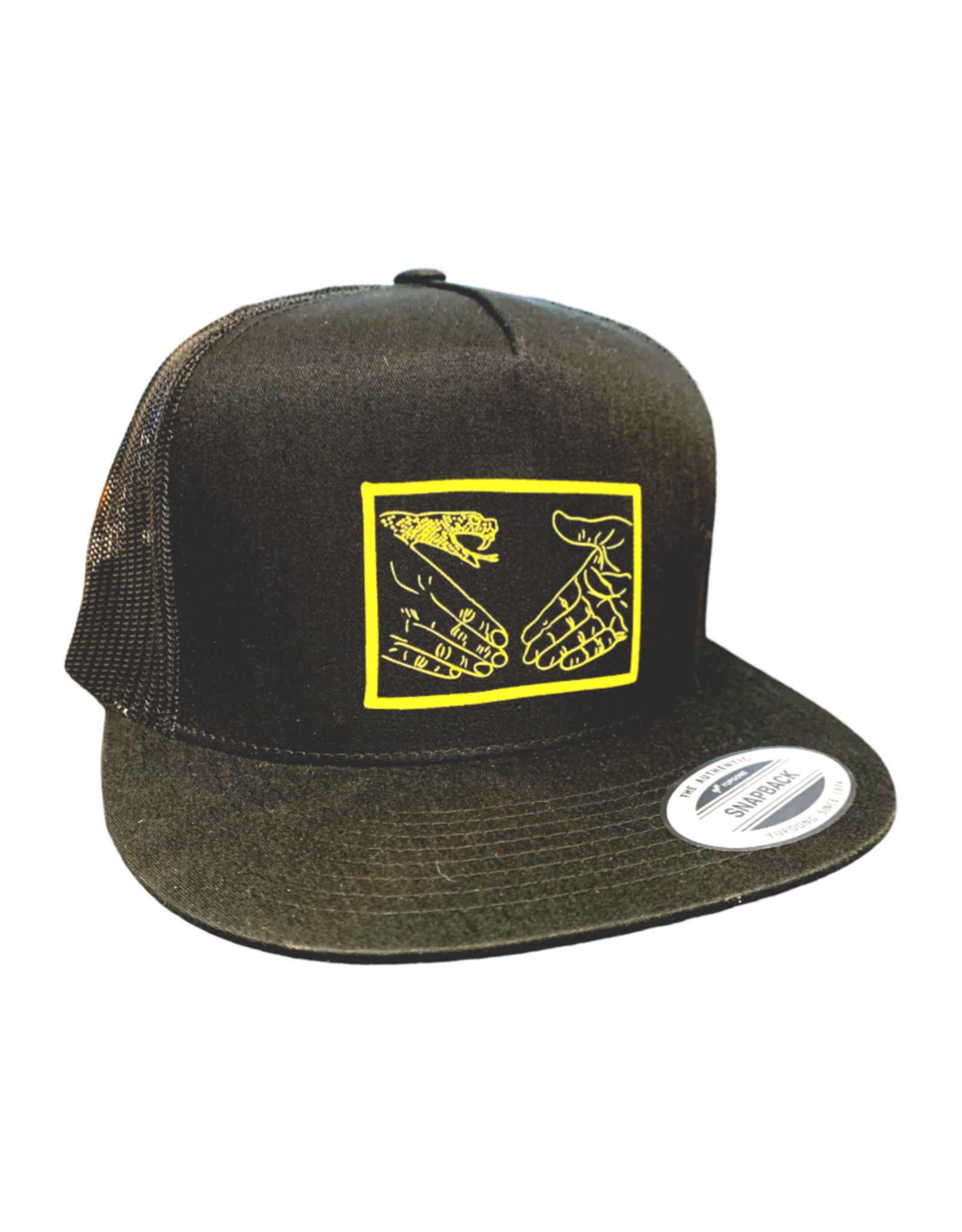 Doom Sayers Doom Sayers Hat Snake Shake Trucker Snapback (Black)