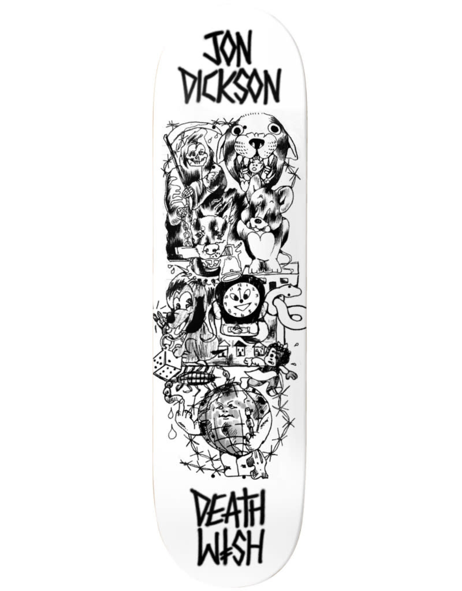 Deathwish Deathwish Deck Jon Dickson Descending (8.5)