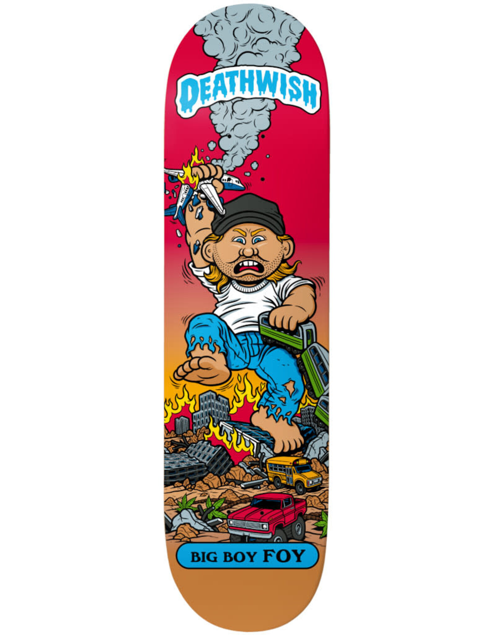 Deathwish Deathwish Deck Jamie Foy Big Boy Foy Low Life Kids (8.25)