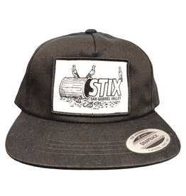 Stix SGV Stix SGV Hat Todd Francis Patch Unstructured 5 Panel Snapback (Black)